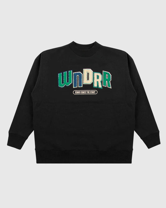 Wndrr Chant Crew Sweat - Black