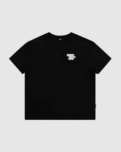 Wndrr Most Wanted Box Fit Tee - Black