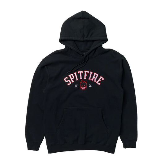 Spitfire Team Bighead Hooded Sweatshirt - Black