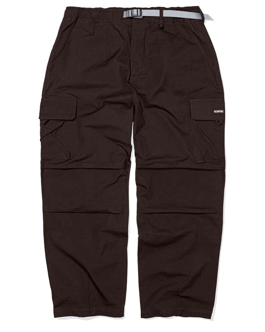 Ichpig Ripstop Cargo Pants - Dark Brown