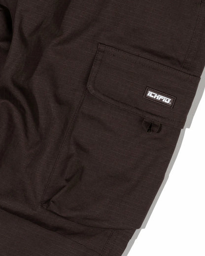Ichpig Ripstop Cargo Pants - Dark Brown