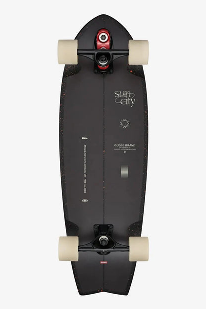 Sun City 2 Astro Red Surf Skate - 30"