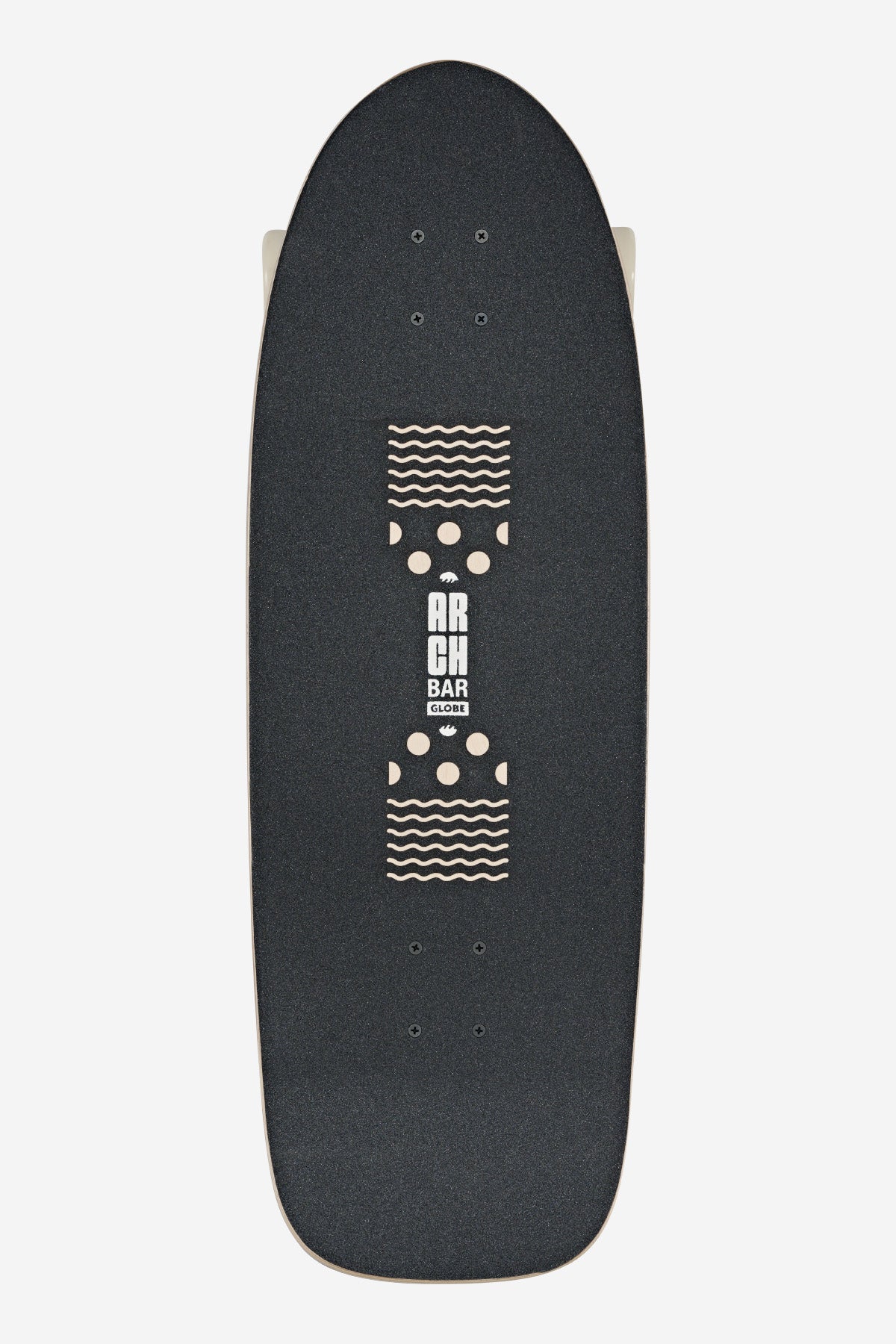Walrus 31” Surf-Skate Cruiser - Black/Peaking