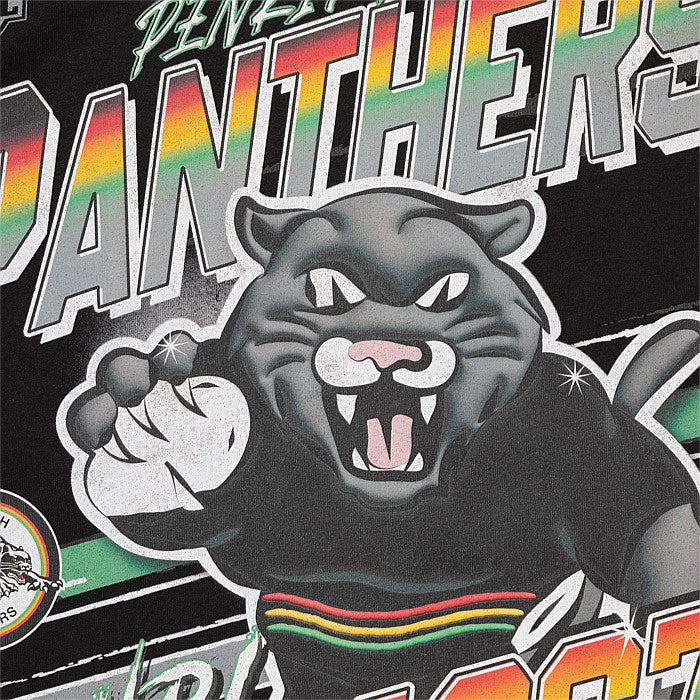 Mitchell And Ness Penrith Panthers Character Tee - Faded Black