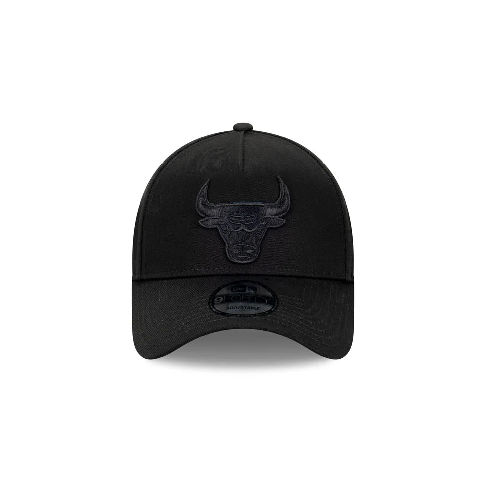 New Era Chicago Bulls NBA Essentials Black on Black Snapback