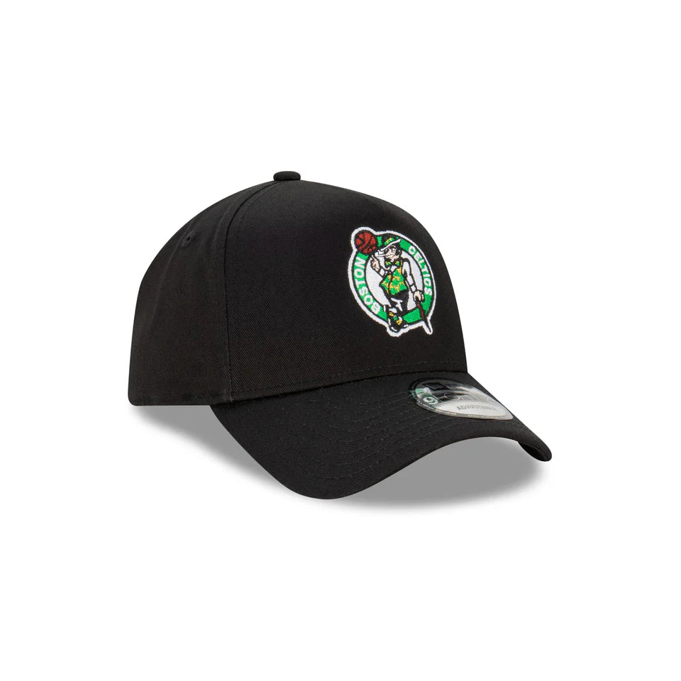 New Era Boston Celtics NBA Essentials Black OTC 9FORTY A-Frame Snapback