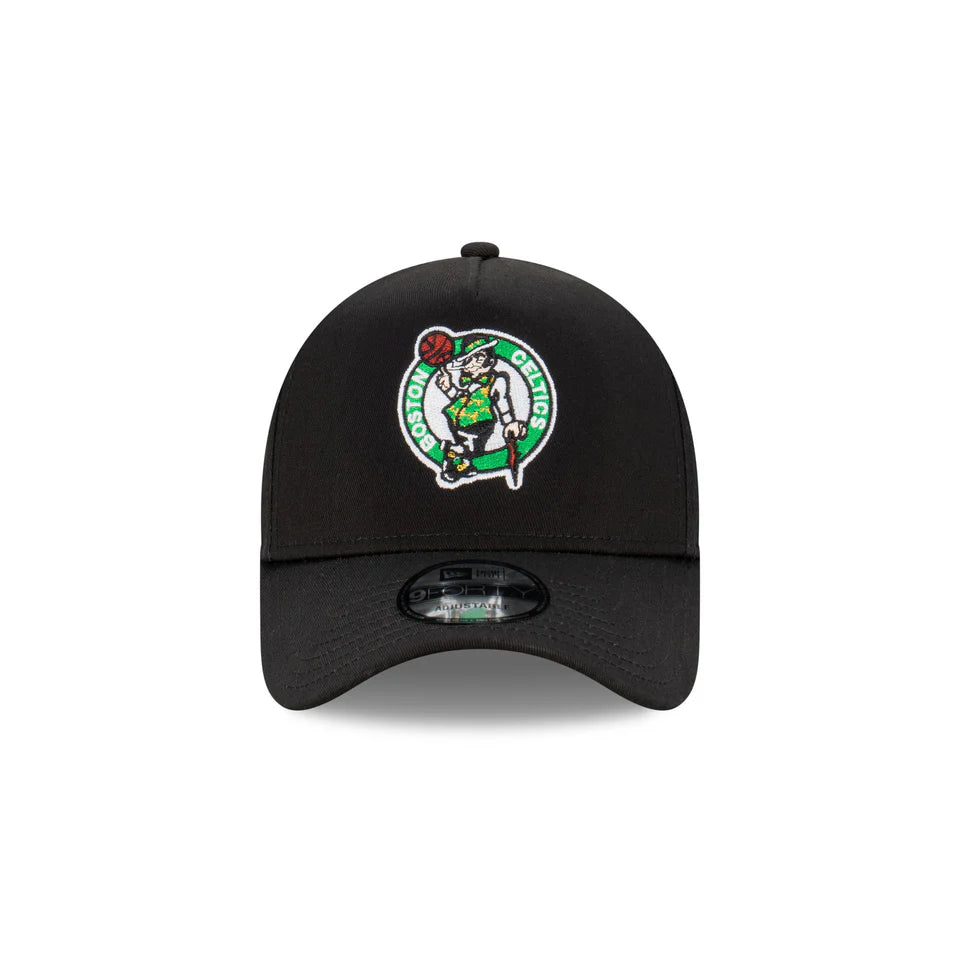 New Era Boston Celtics NBA Essentials Black OTC 9FORTY A-Frame Snapback