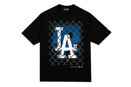 New Era Oversize Fence Tee LA Dodgers
