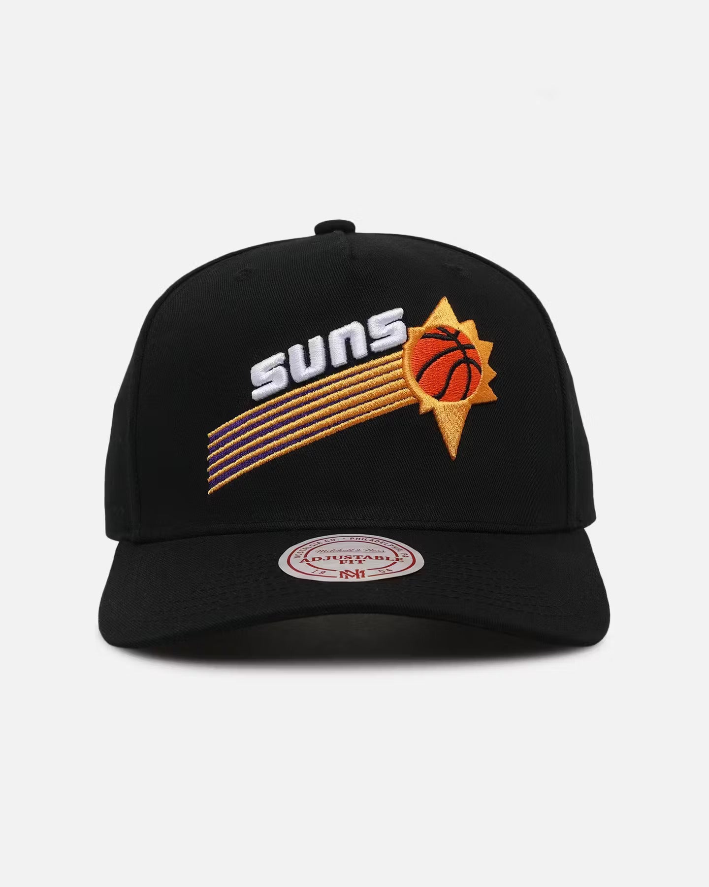 Mitchell And Ness Phoenix Suns Team Colour Wordmark MVP Snapback - Black