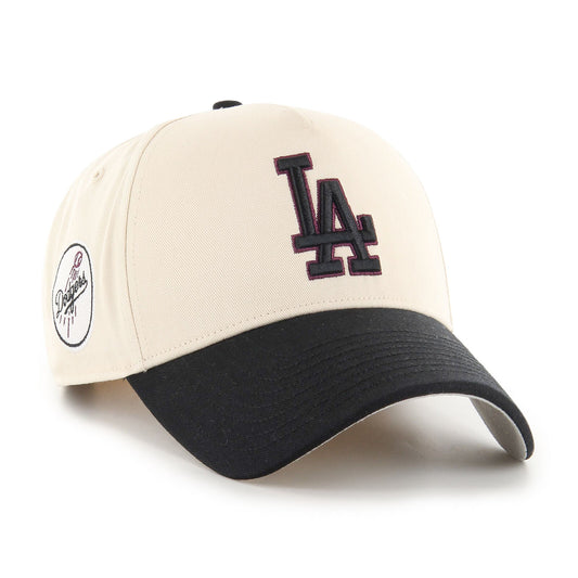 47 Brand Los Angeles Dodgers MVP DT Sure Shot TT Cotton - Natural/Black