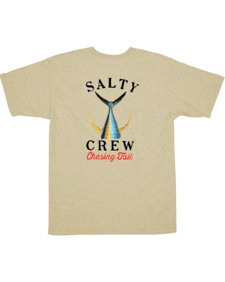 Salty Crew Tailed Standard SS Tee - Khaki Heather