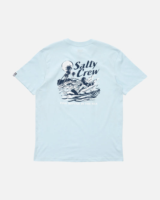 Surf Club Premium SS Tee - Blue Fog