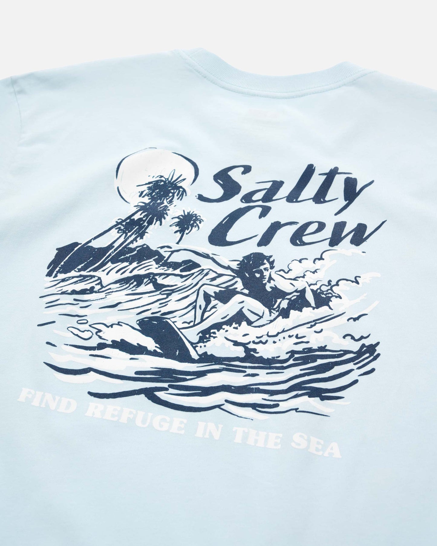 Surf Club Premium SS Tee - Blue Fog