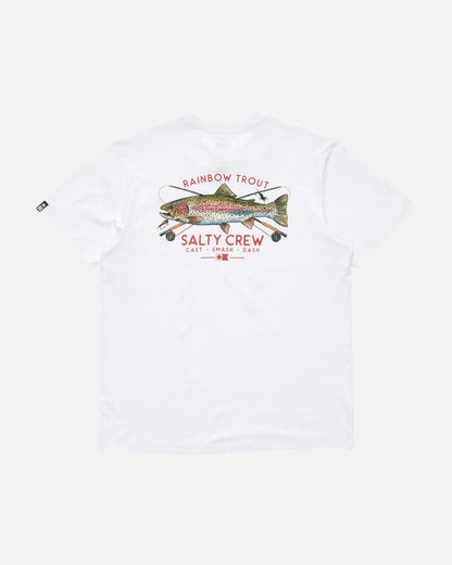 Trout Mount Premium SS Tee - White