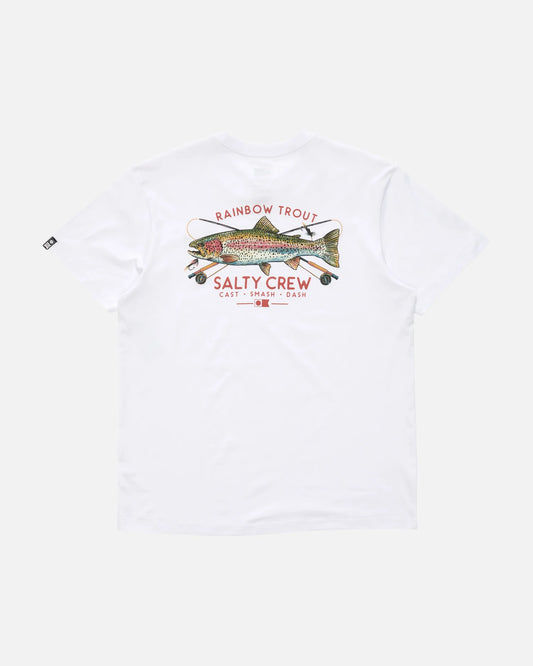Trout Mount Premium SS Tee - White
