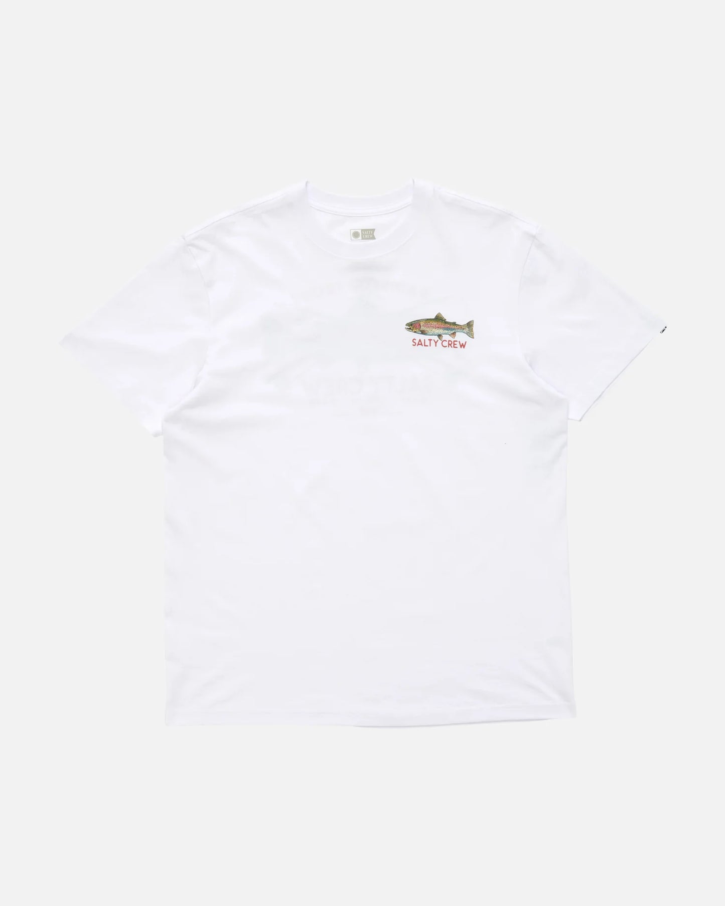 Trout Mount Premium SS Tee - White