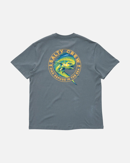 Mahi Club Classic SS Tee - Storm