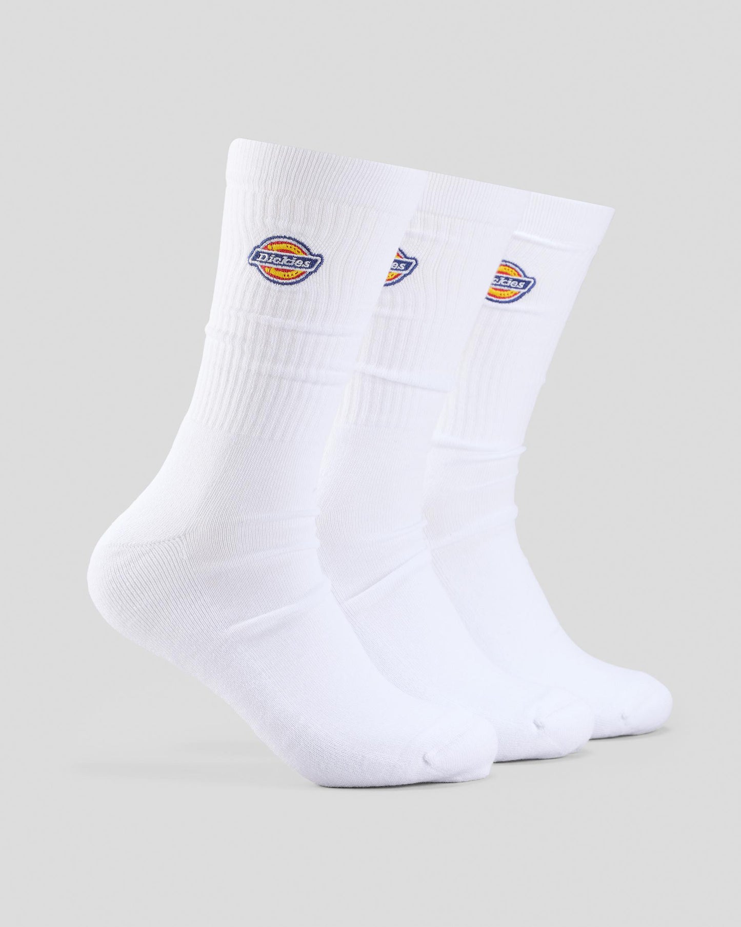 Valley Grove 3 Pack Sock 9-12 - White