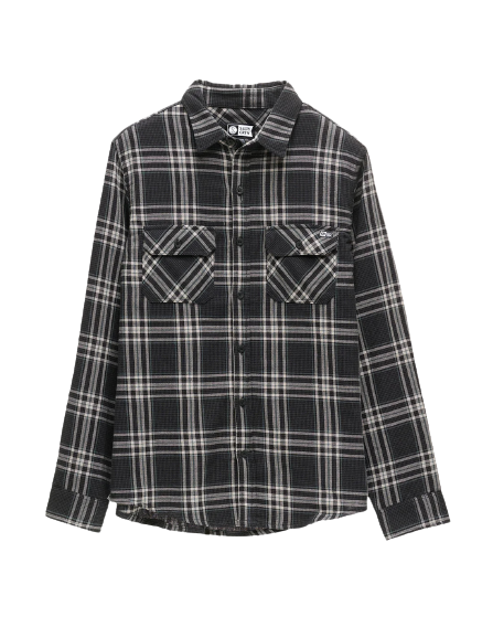 Salty Crew Eventide L/S Flannel - Black