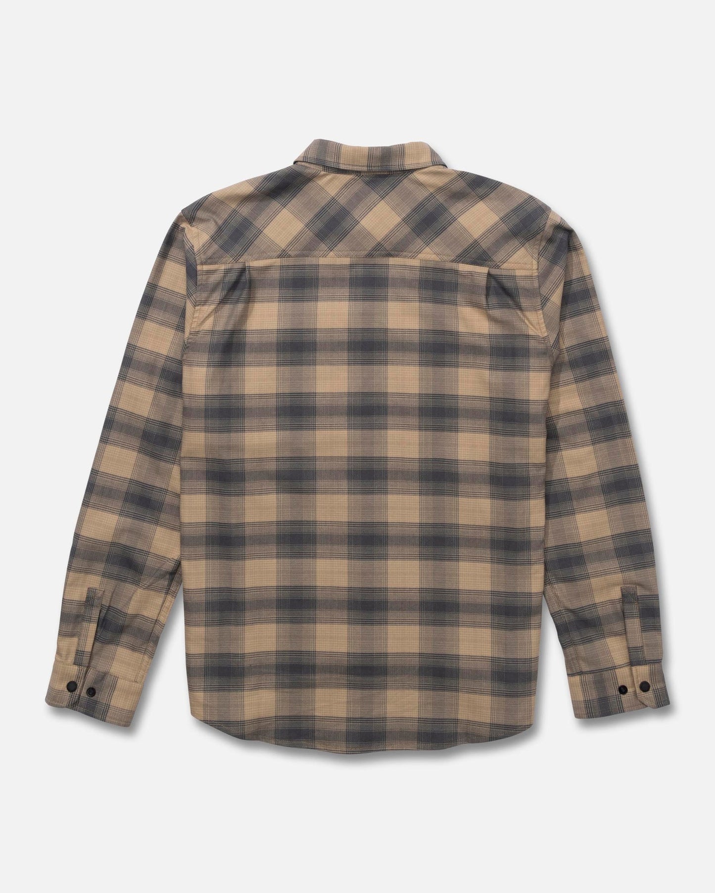 Fathom Long Sleeve Tech Flannel - Khaki