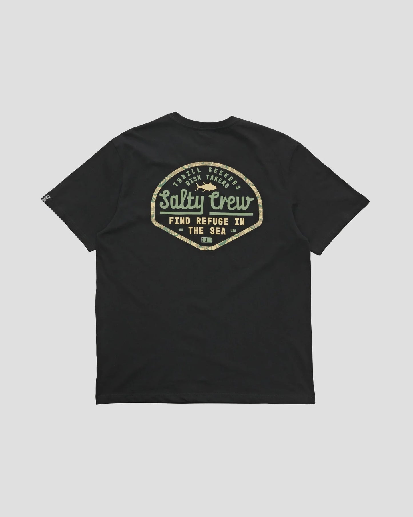 Border Fill Classic SS Tee - Black