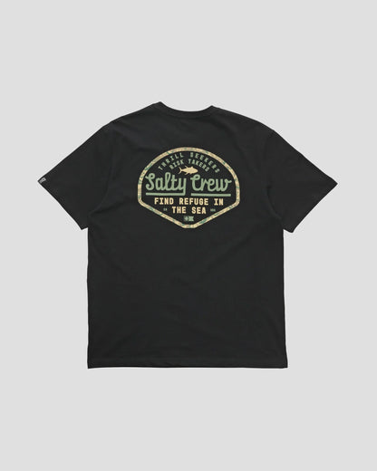 Border Fill Classic SS Tee - Black