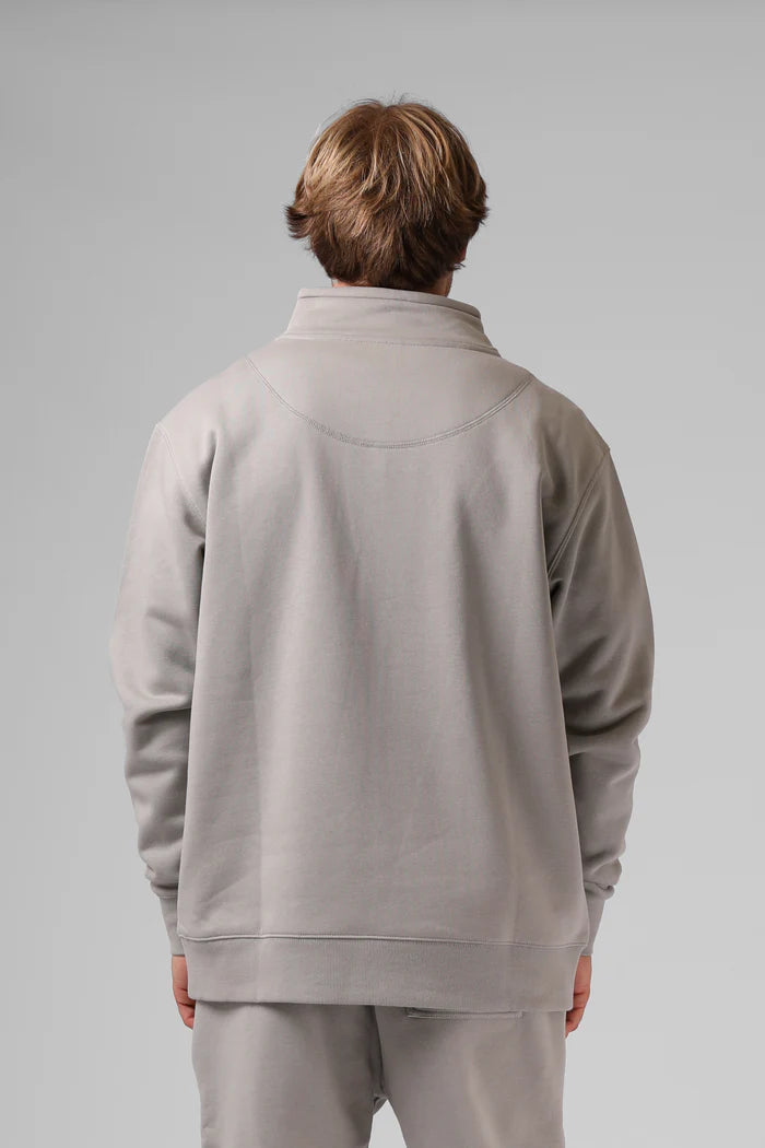 Track 1/4 Zip - Pewter