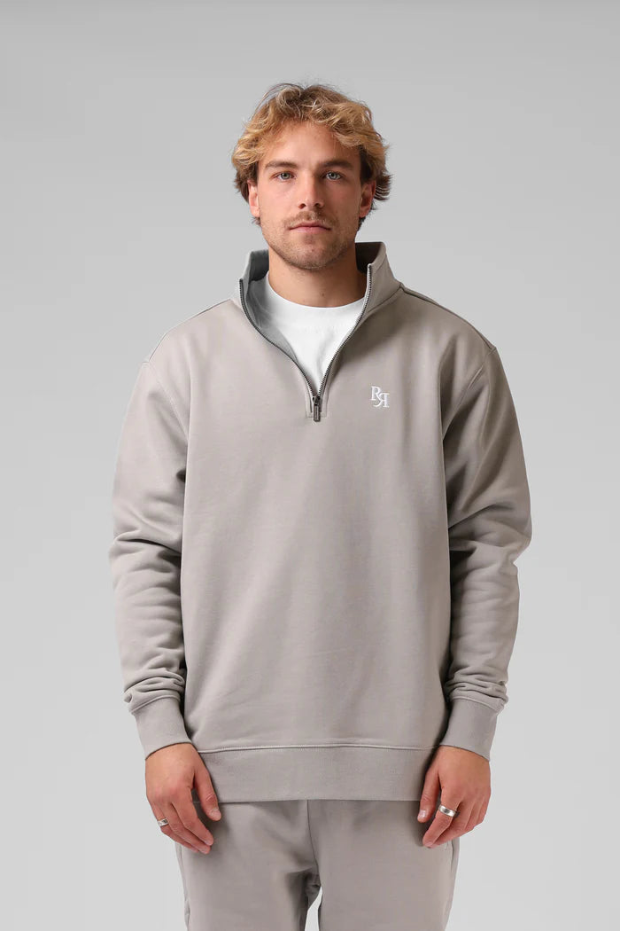 Track 1/4 Zip - Pewter