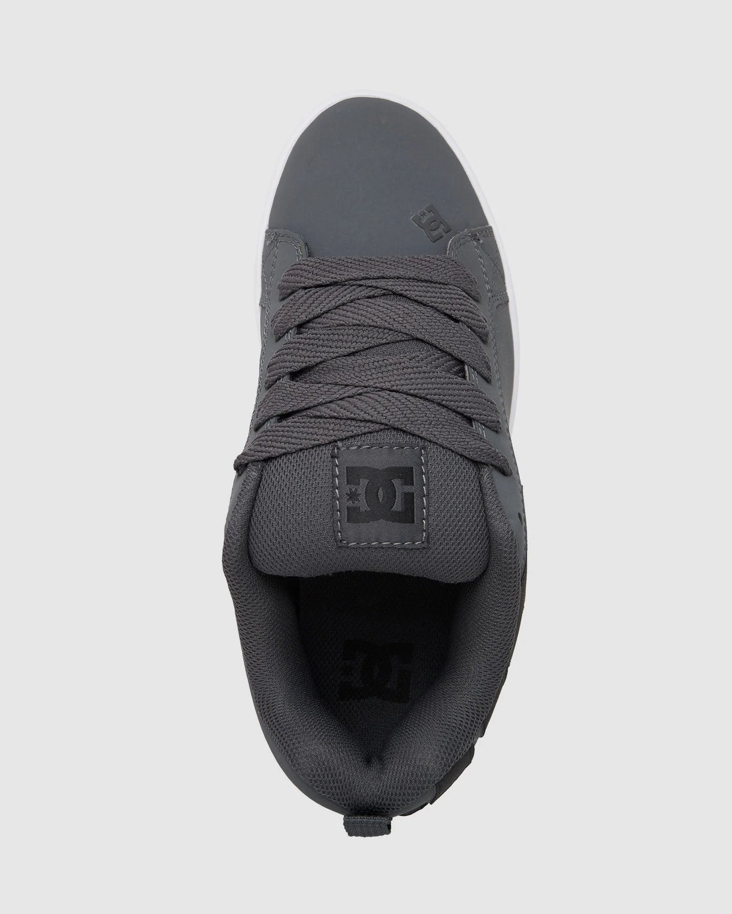 DC Court Graffik Shoes - DK Grey/Black/White