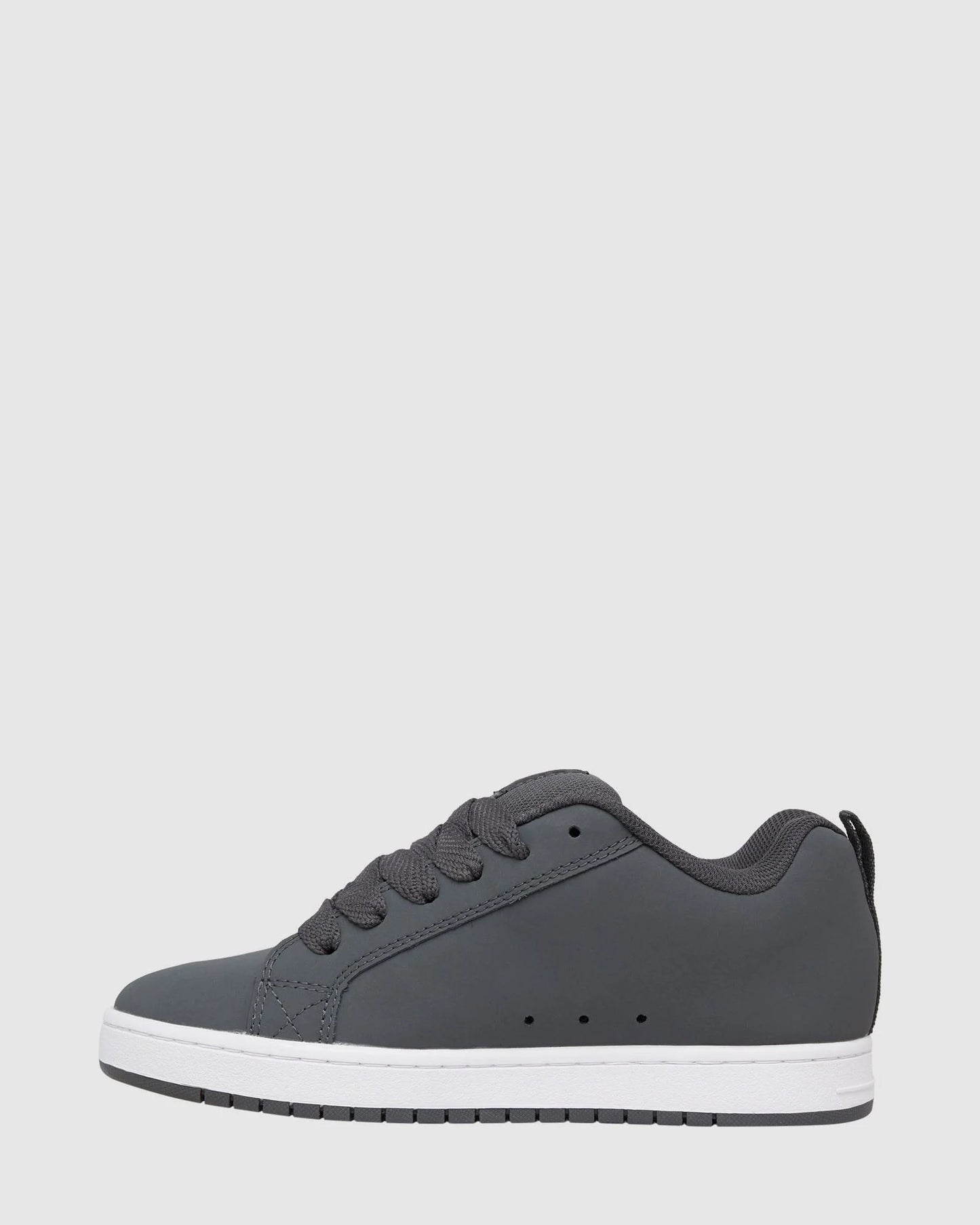 DC Court Graffik Shoes - DK Grey/Black/White