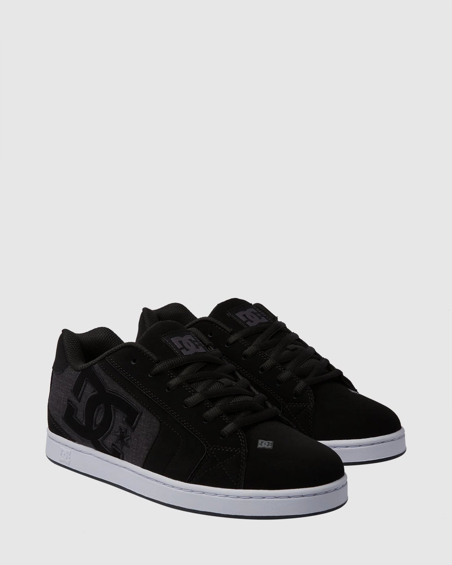 DC Net Shoes - Black/White/Black