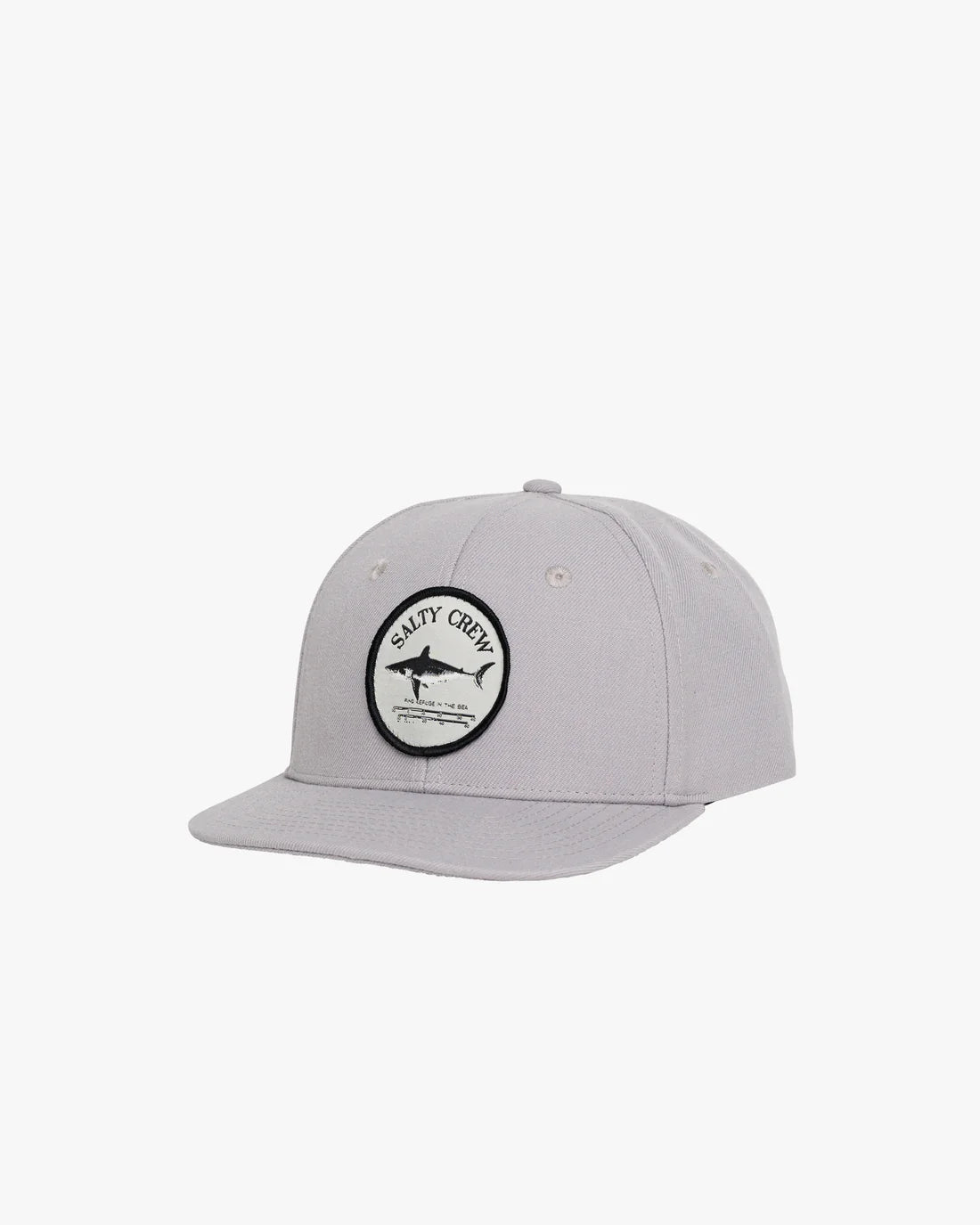 Salty Crew 6 Panel Hat - Stone Grey