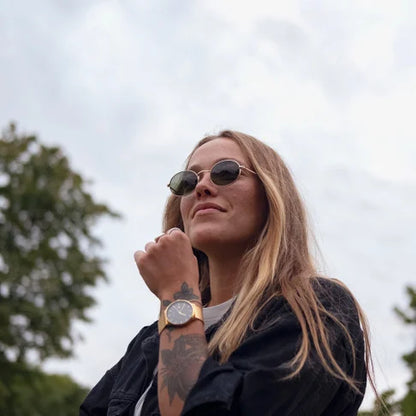 Shaun 16132UA Sunglasses - Green/Gold