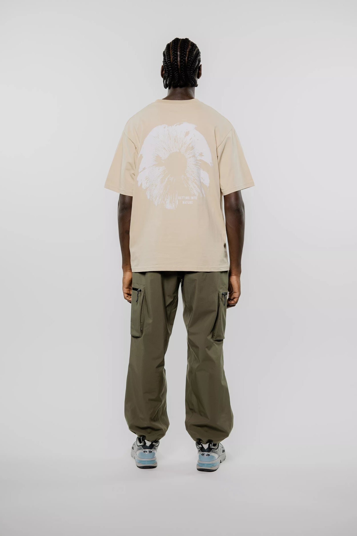Elliker Rill Splore S/S Tee - Sand