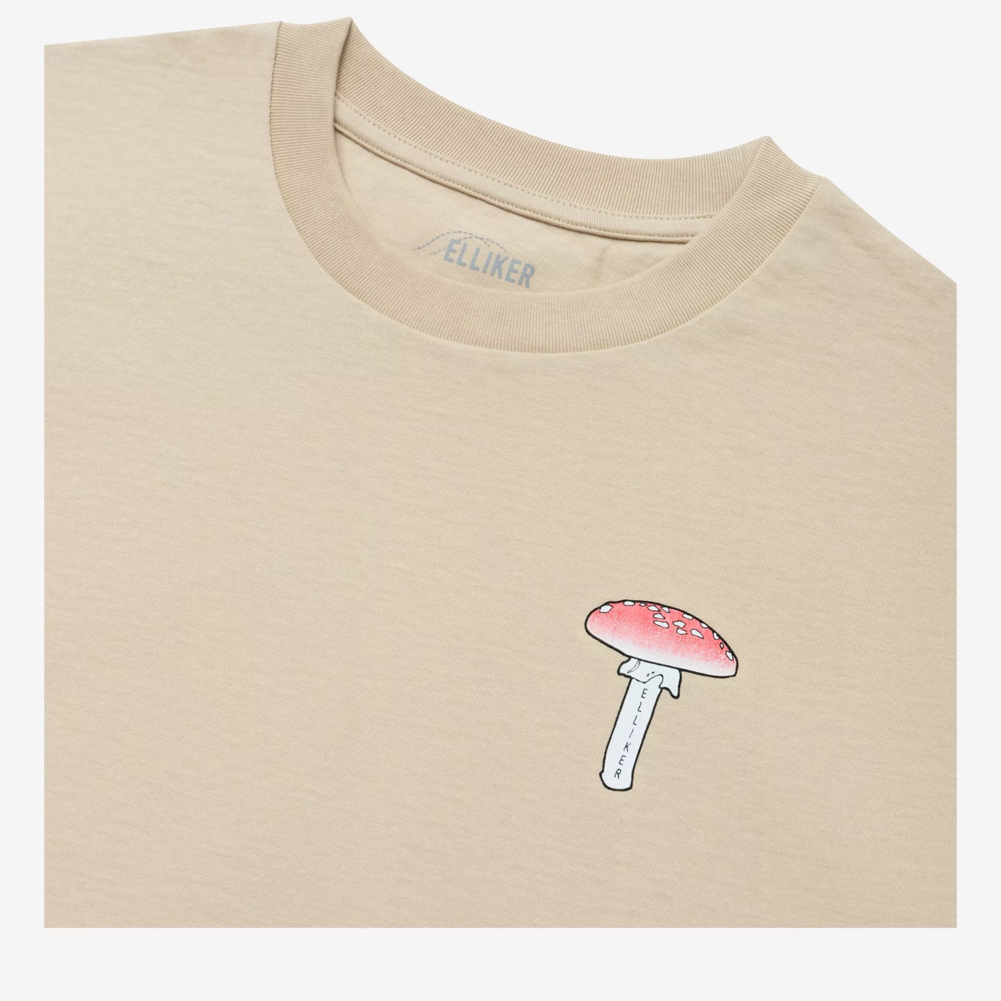 Elliker Rill Splore S/S Tee - Sand