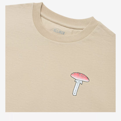 Elliker Rill Splore S/S Tee - Sand