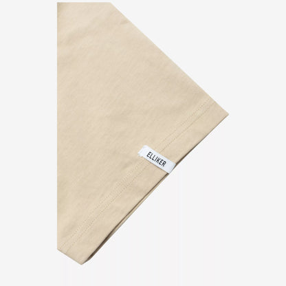 Elliker Rill Splore S/S Tee - Sand