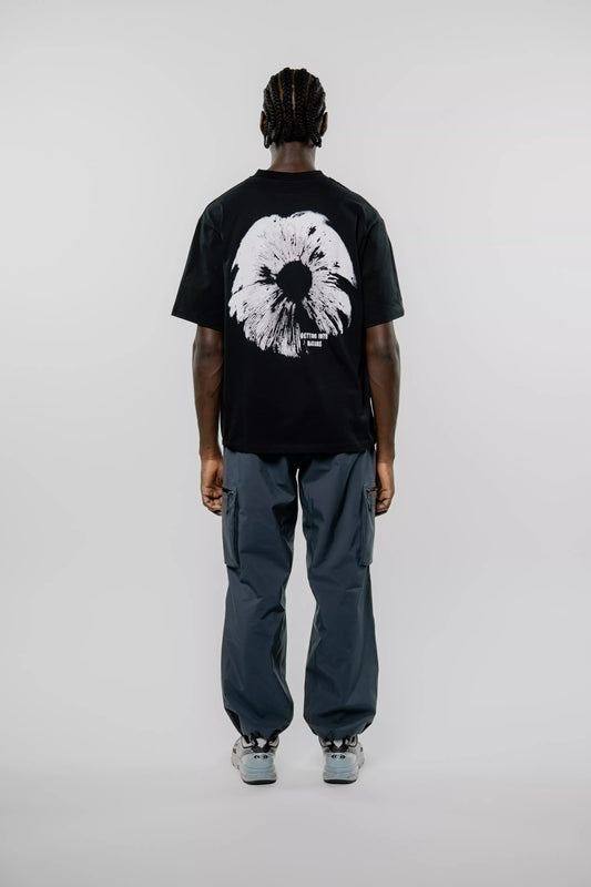 Elliker Rill Splore Print S/S Tee - Black