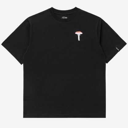 Elliker Rill Splore Print S/S Tee - Black