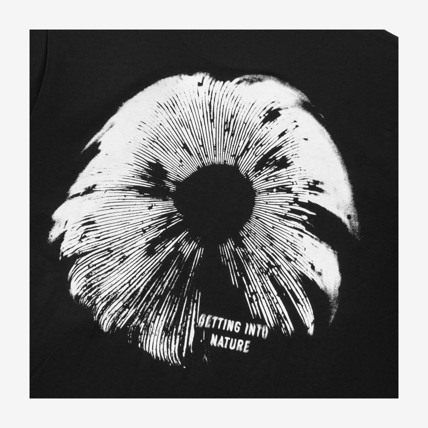 Elliker Rill Splore Print S/S Tee - Black