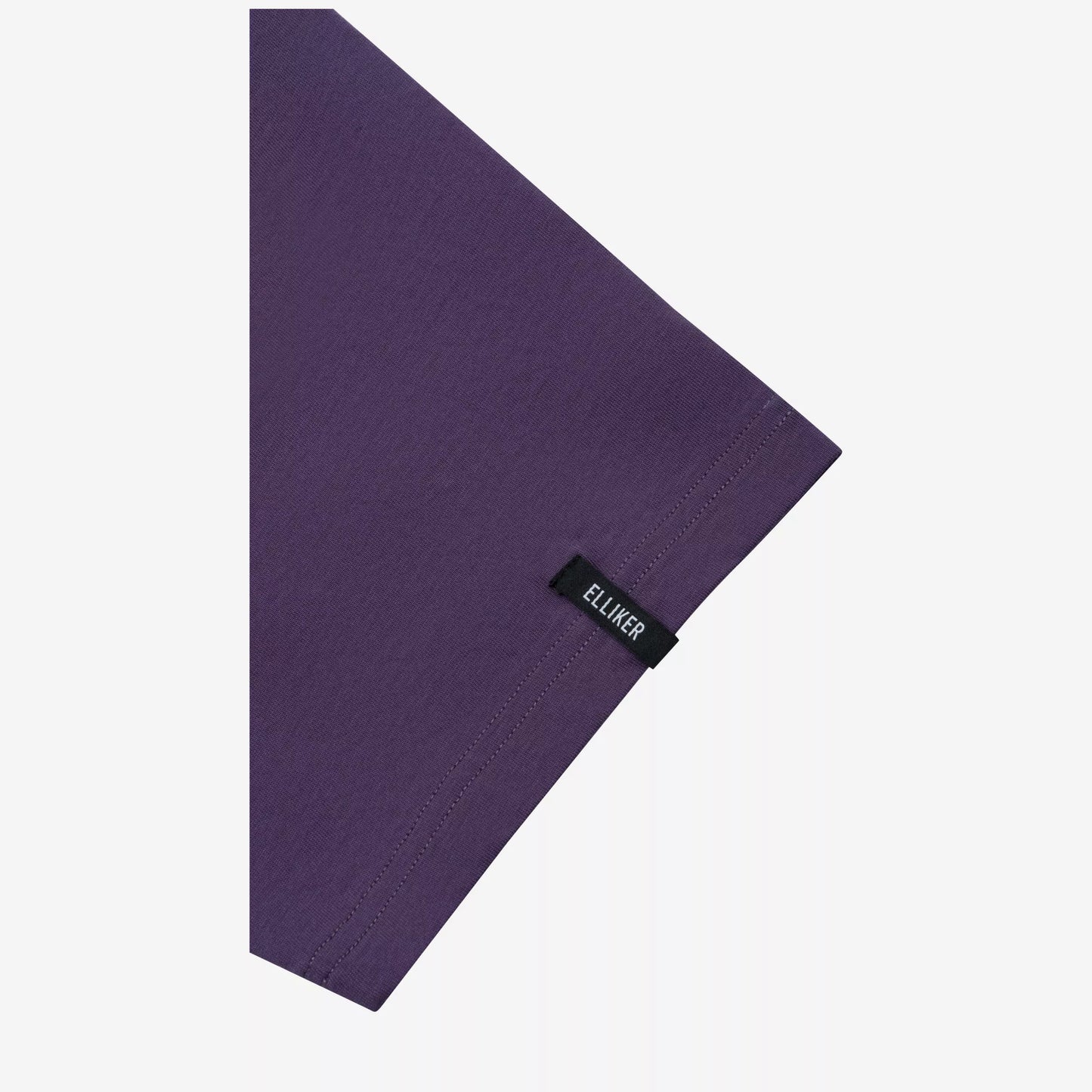 Elliker Rill Charcoal Print S/S Tee - Purple