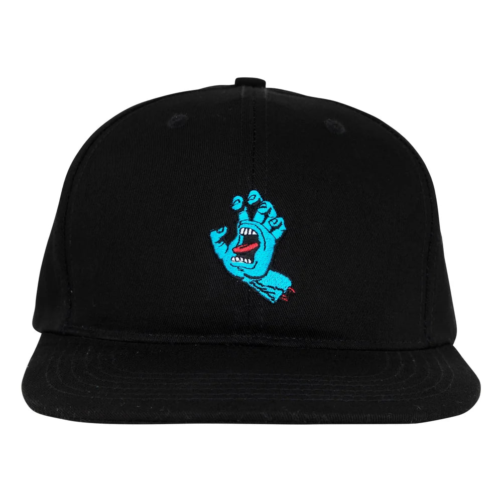 Screaming Hand Structured Snapback - Black