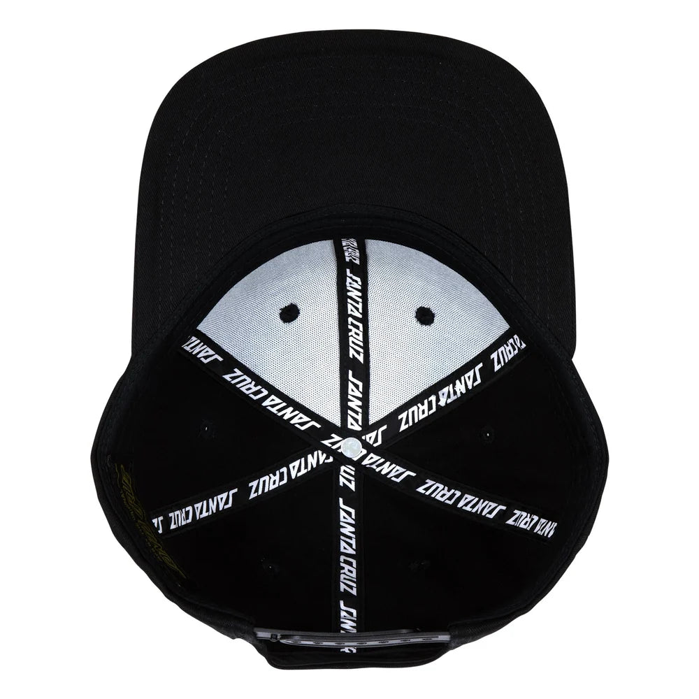 Screaming Hand Structured Snapback - Black