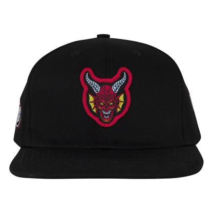 Stranger Things Hellfire Club Santa Cruz Snapback Hat - Black