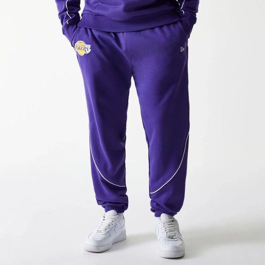 New Era NBA Piping Joggers LA Lakers - Purple