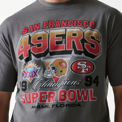 NFL Washed Super Bowl San Francisco 49ers Oversized T-Shirt