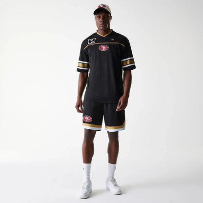NFL Mesh San Francisco 49ers Shorts - Black