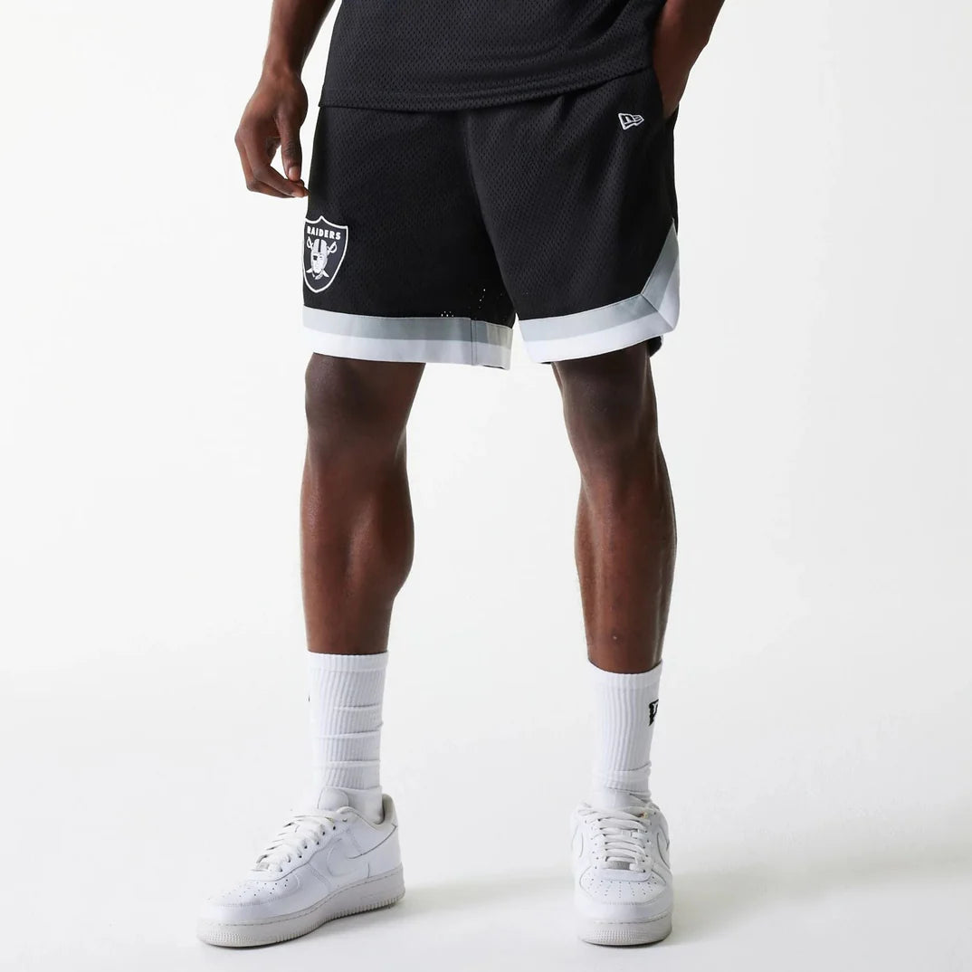NFL Mesh Las Vegas Raiders Shorts - Black