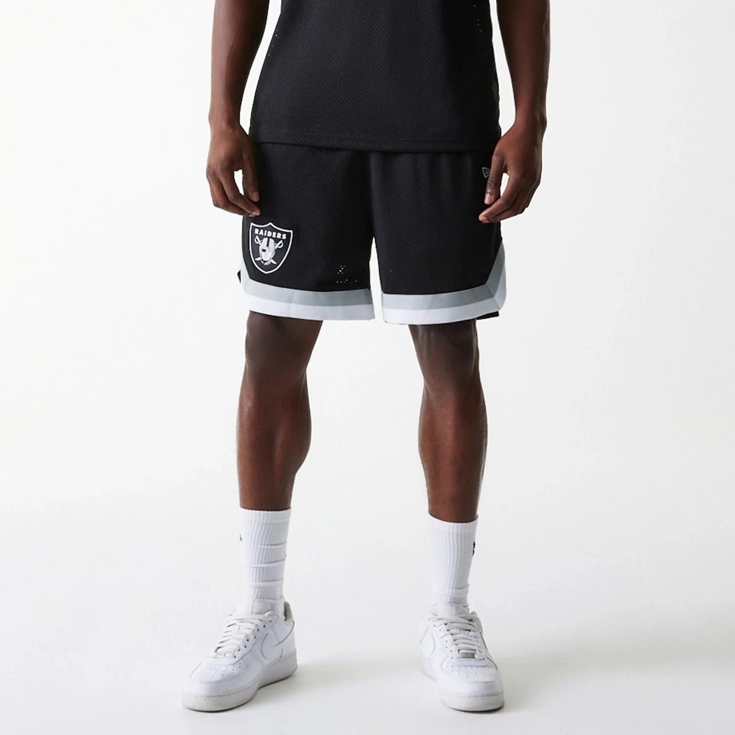 NFL Mesh Las Vegas Raiders Shorts - Black