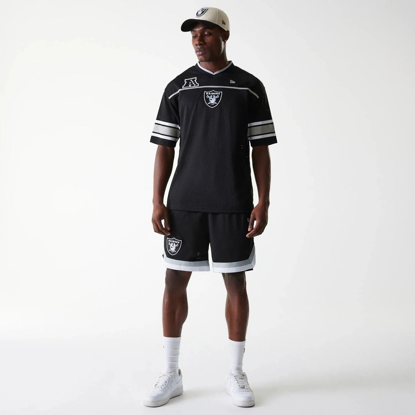 NFL Mesh Las Vegas Raiders Shorts - Black